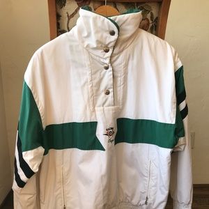 Vintage Bogner Racing Insulated Snap Pullover